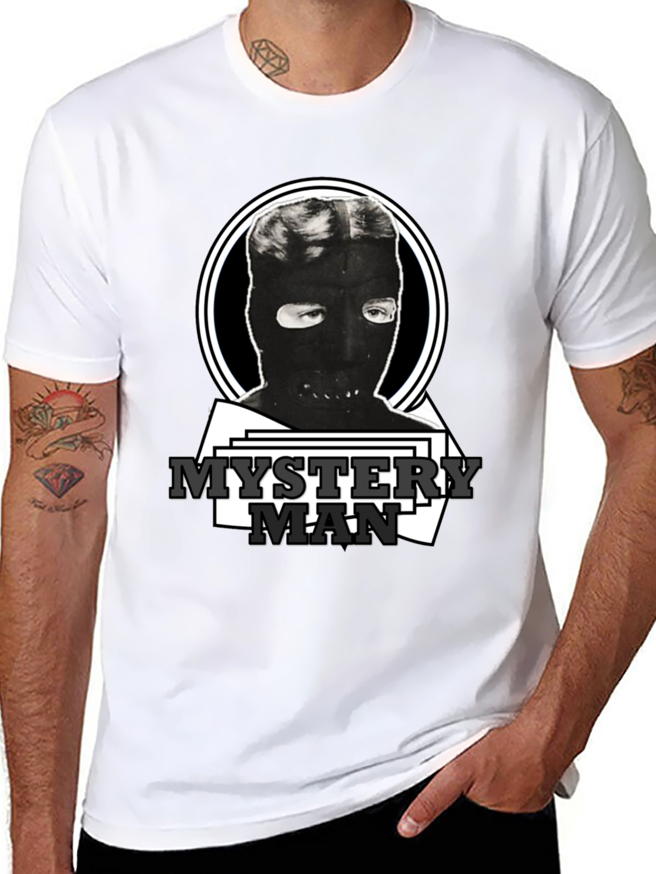 Mystery Man Graphic Tee
