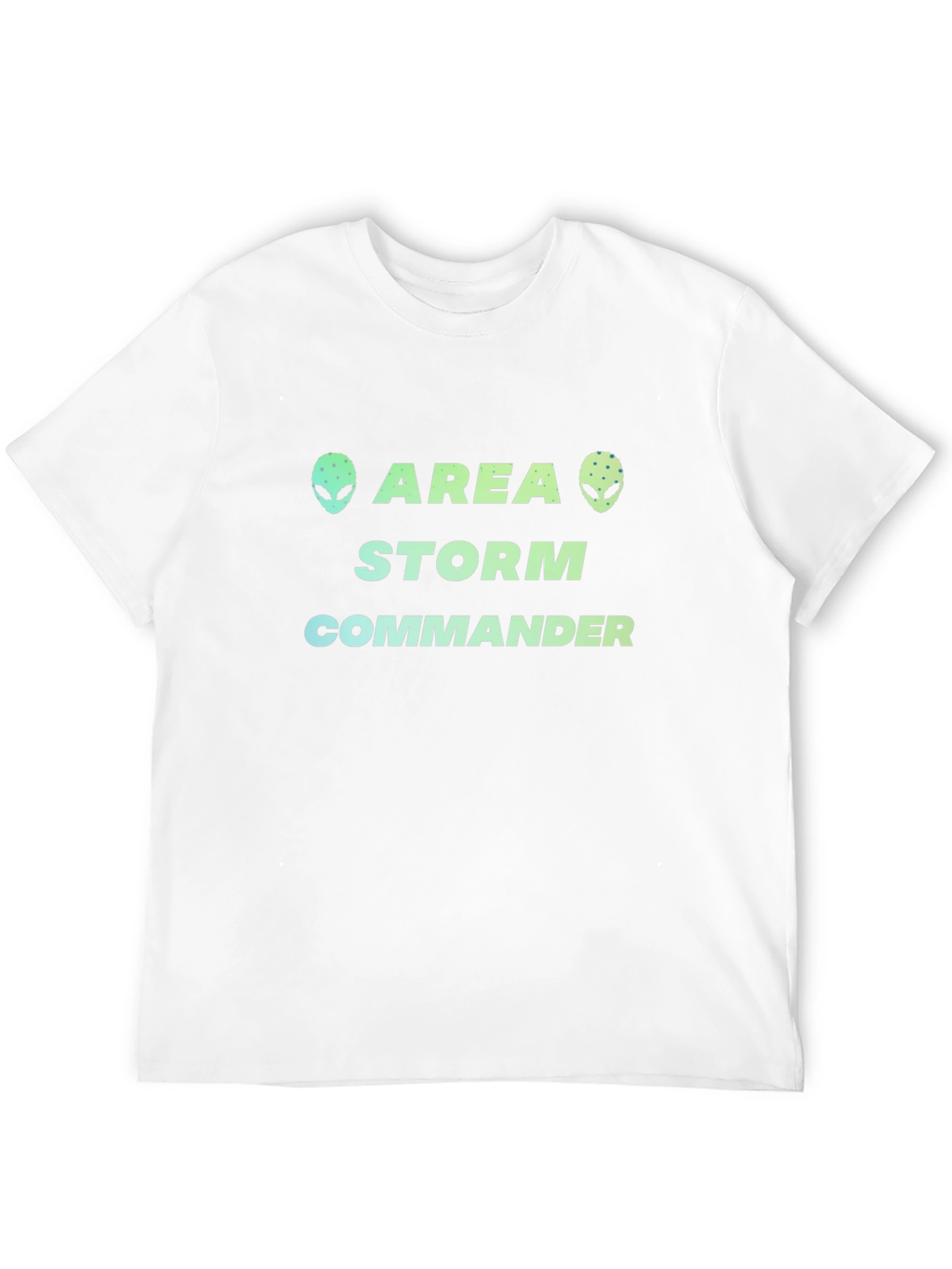 Area Storm Commander T-Shirt - Alien Design