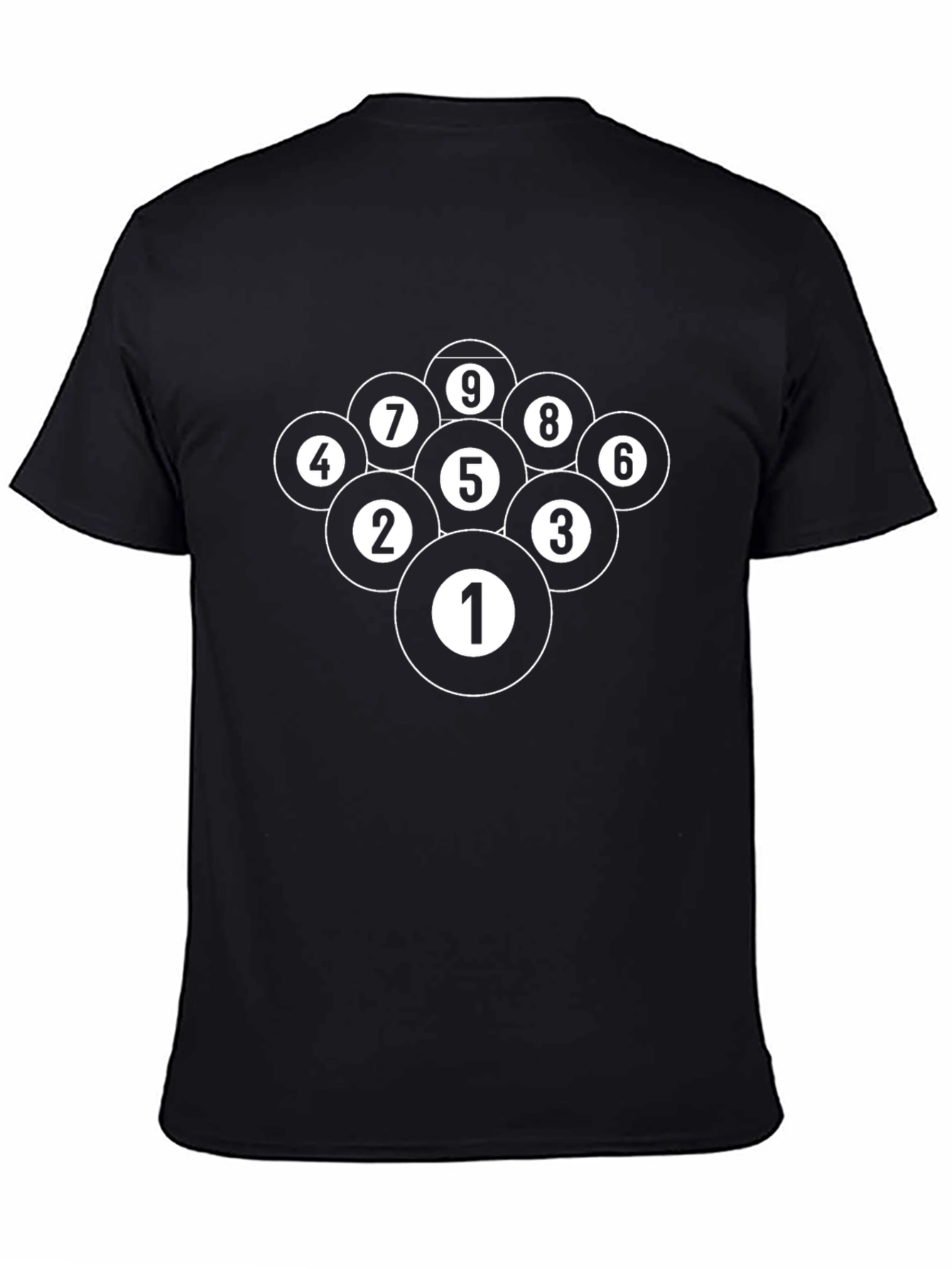 Billiard Balls Graphic Tee - Pool Players Essential