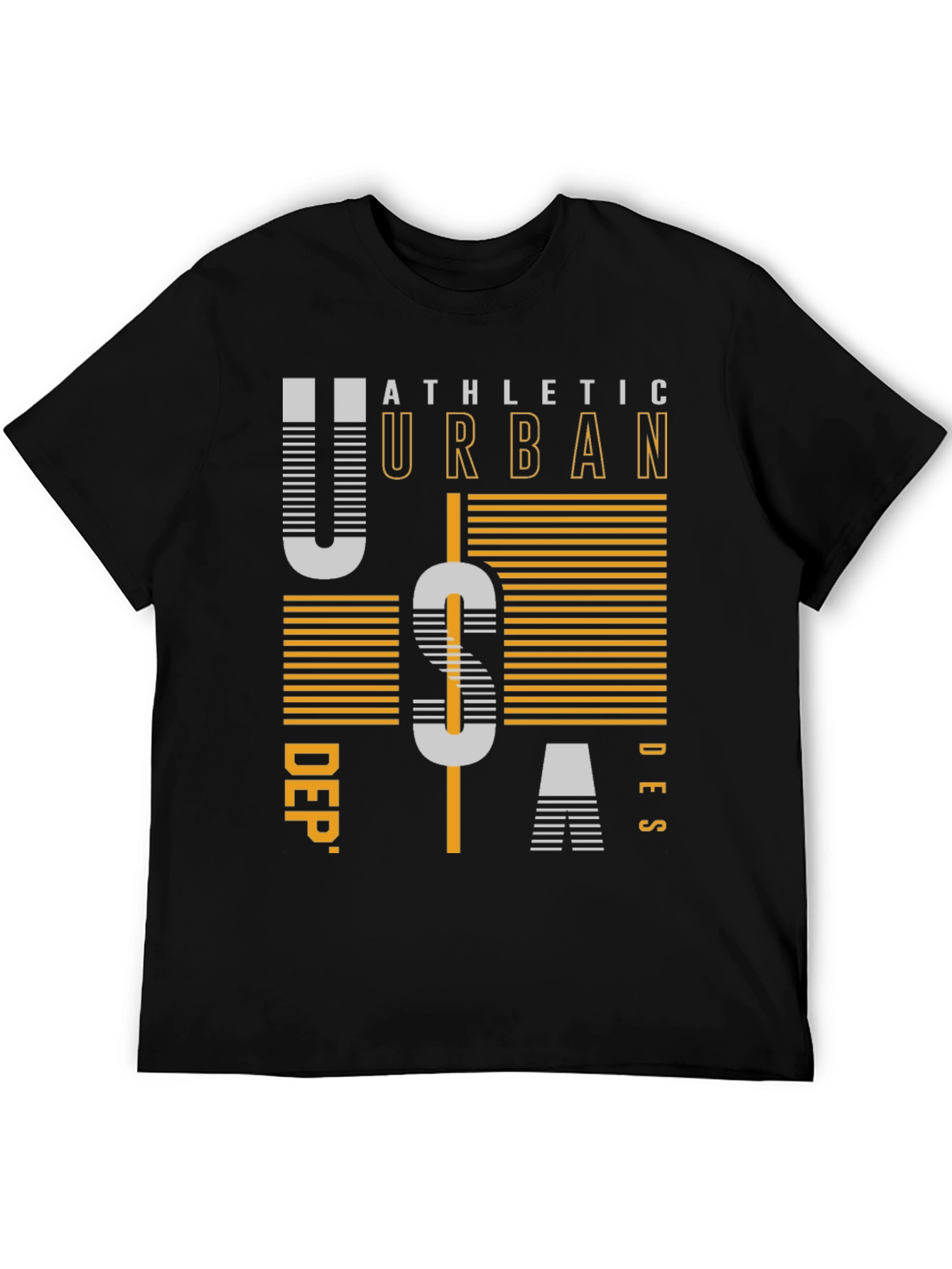 Athletic Urban USA Graphic Print T-Shirt