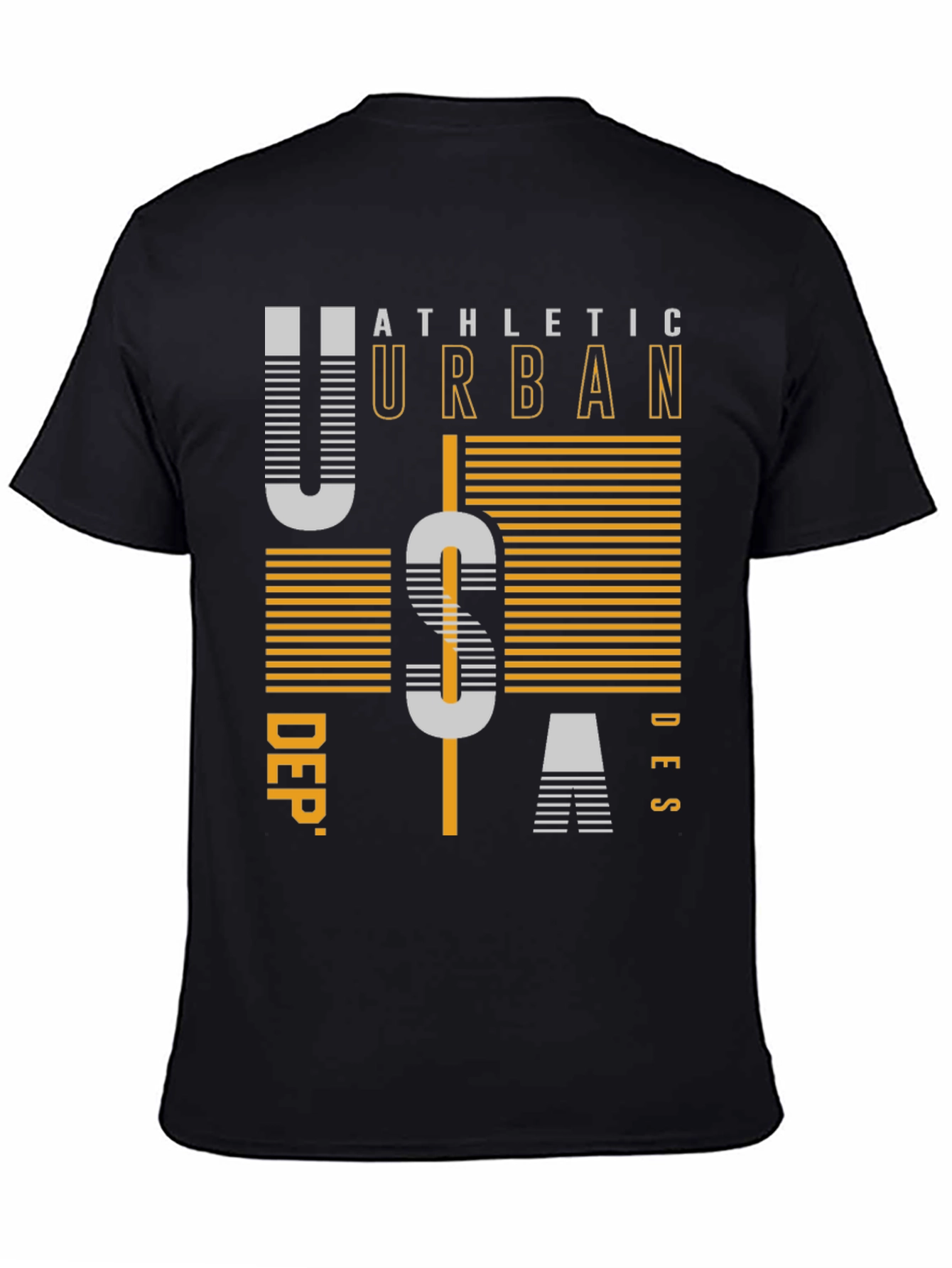 Athletic Urban USA Graphic Print T-Shirt