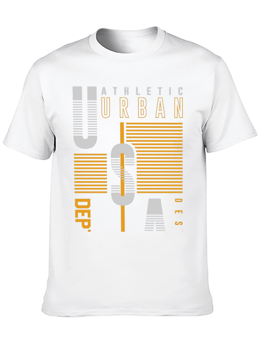 Athletic Urban USA Graphic Print T-Shirt