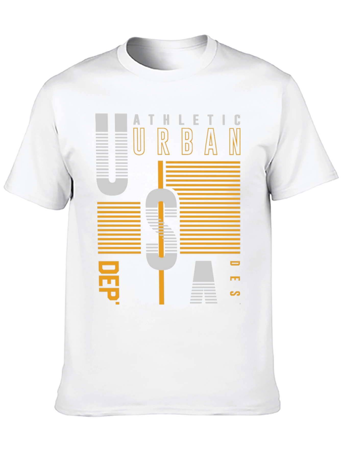 Athletic Urban USA Graphic Print T-Shirt