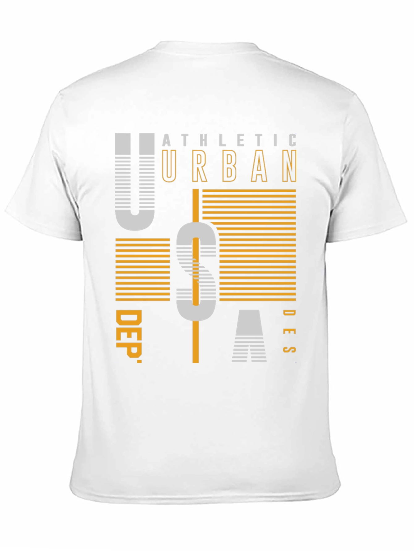 Athletic Urban USA Graphic Print T-Shirt