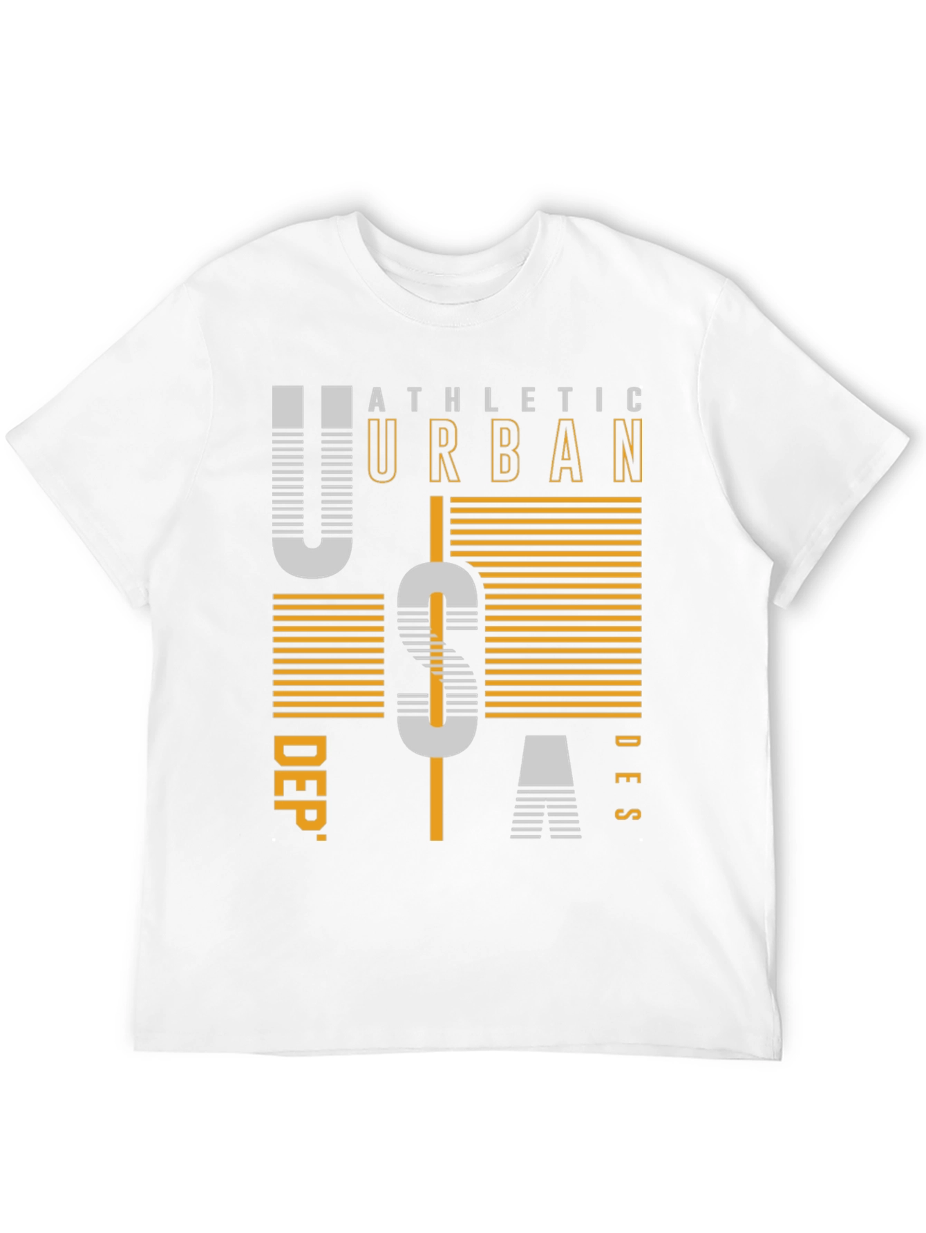 Athletic Urban USA Graphic Print T-Shirt