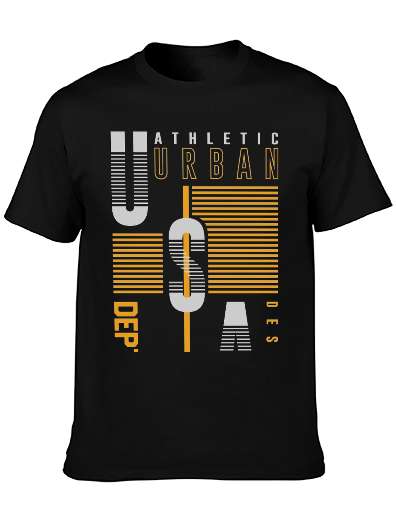 Athletic Urban USA Graphic Print T-Shirt