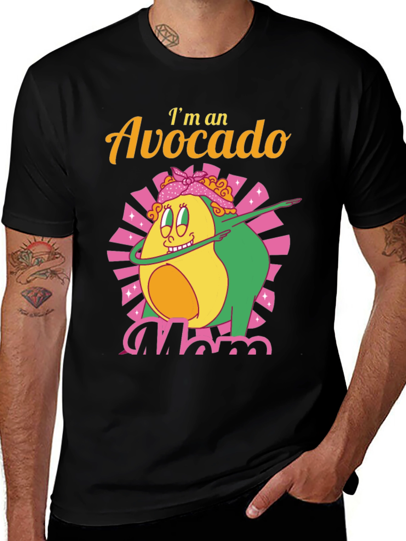 Avocado Mom Graphic T-Shirt - Fun & Stylish!