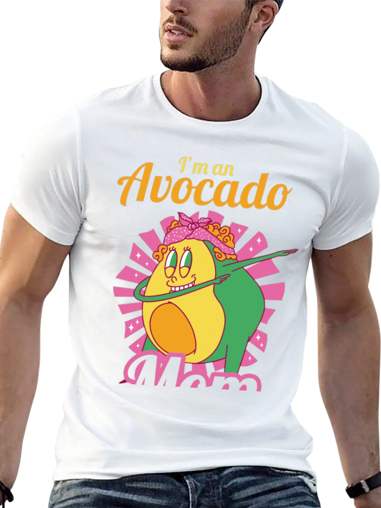 Avocado Mom Graphic T-Shirt - Fun & Stylish!