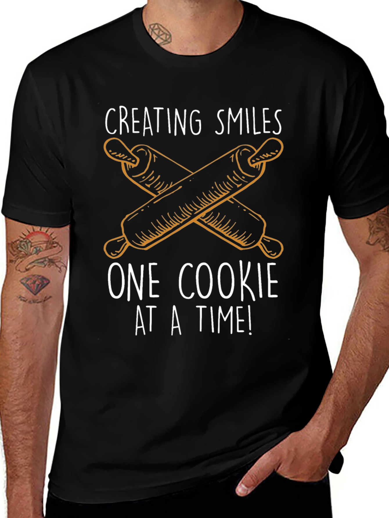 Creating Smiles Cookie Baker T-Shirt