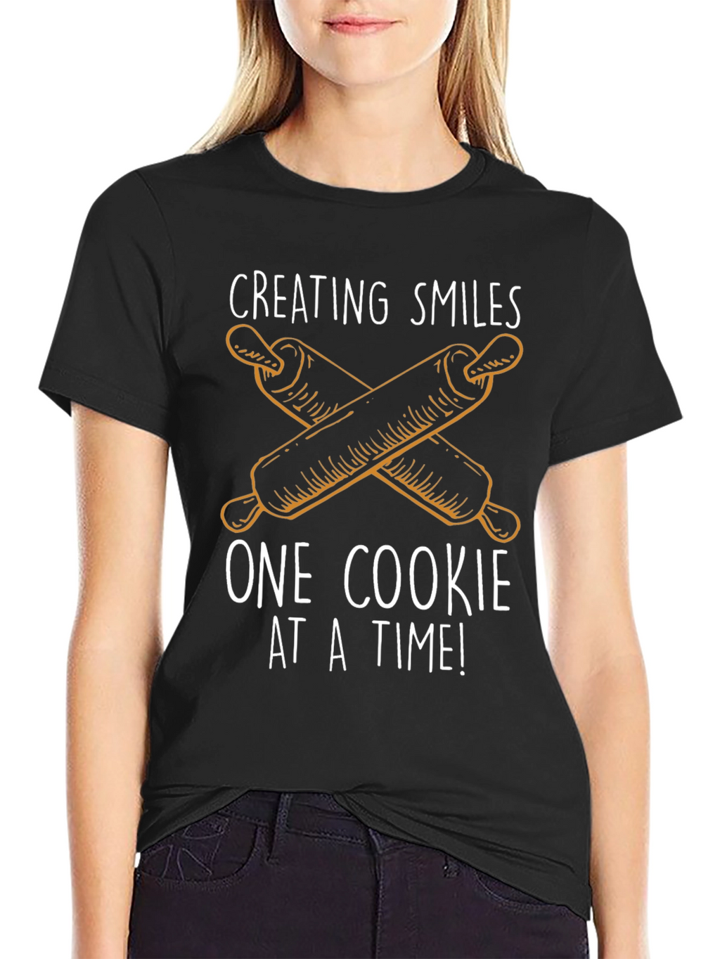 Creating Smiles Cookie Baker T-Shirt