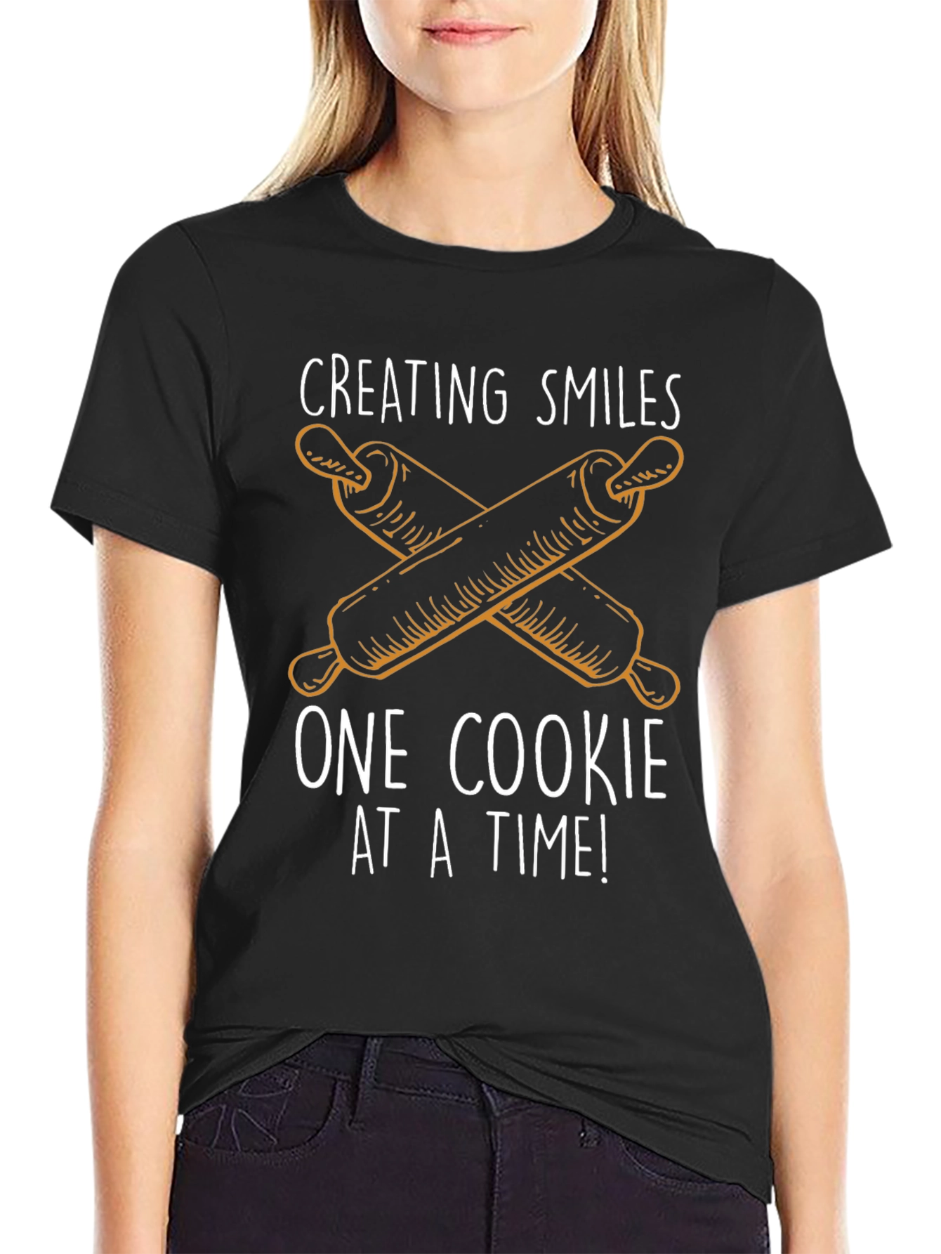 Creating Smiles Cookie Baker T-Shirt