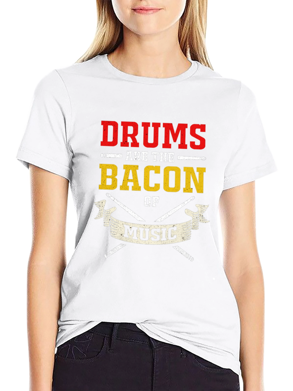 Drums are the Bacon of Music T-Shirt