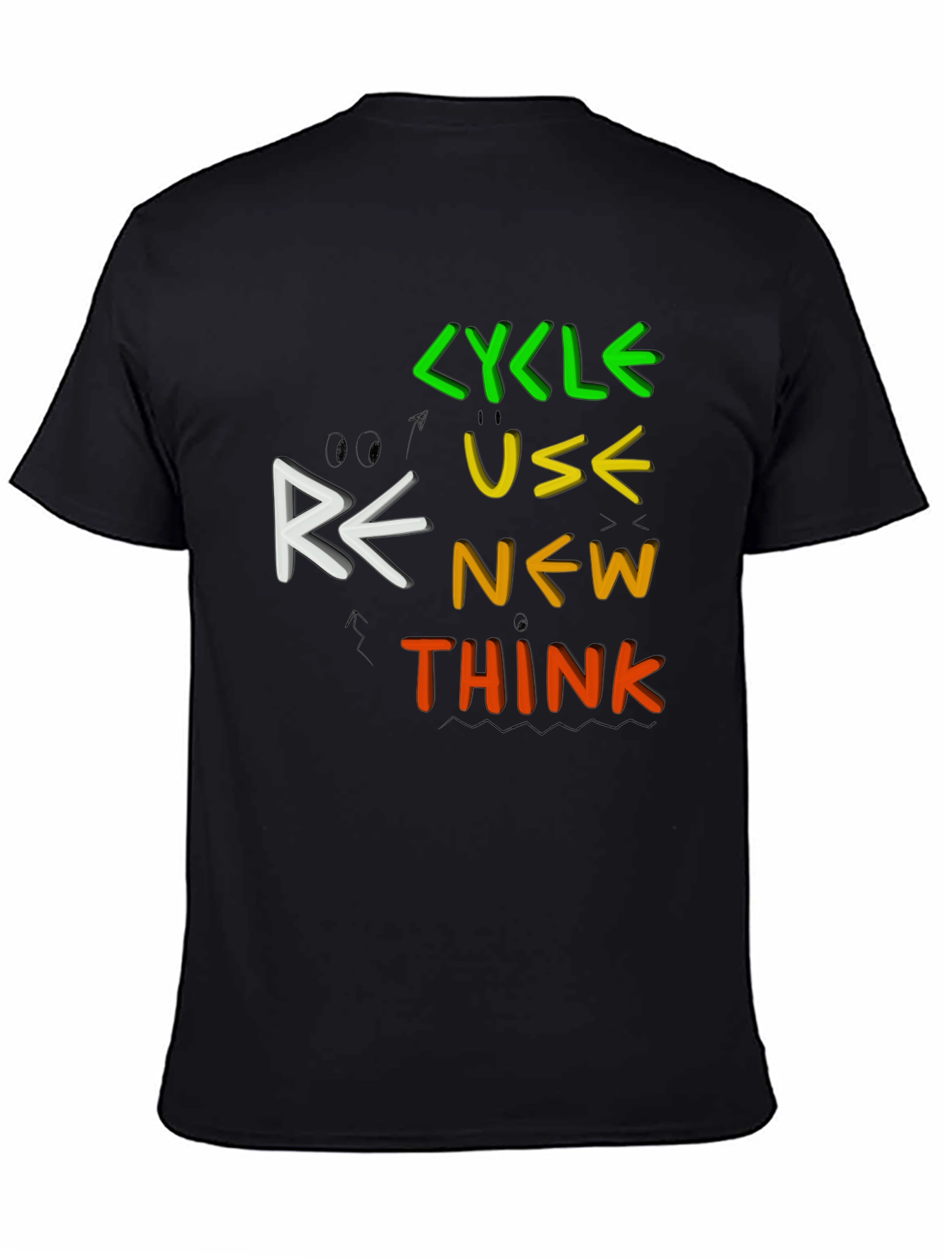 Eco-Friendly Re-Use Graphic Tee