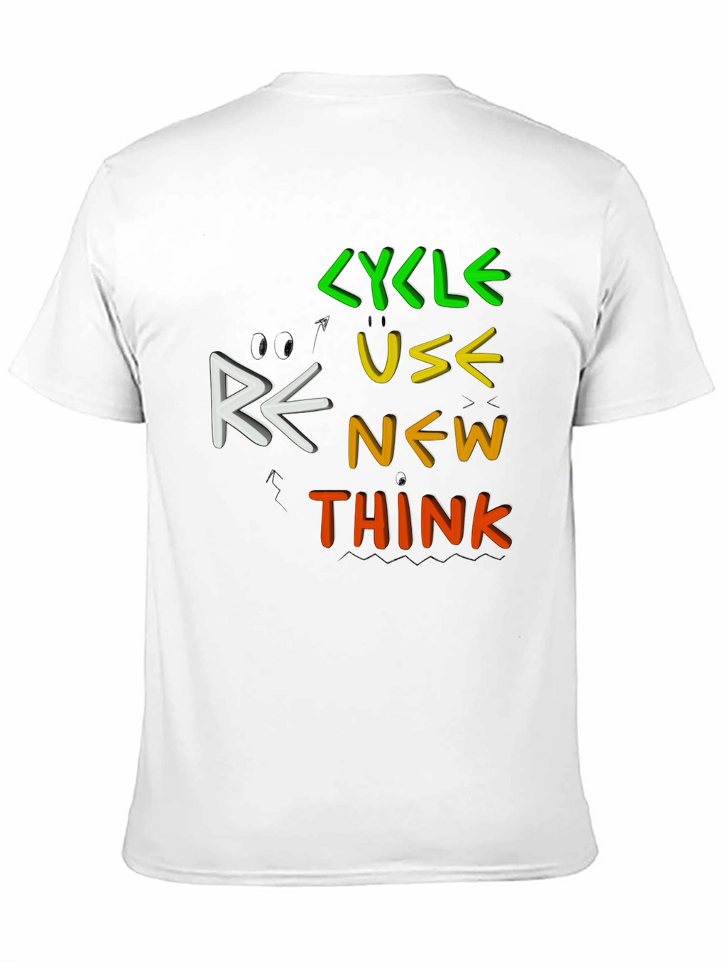 Eco-Friendly Re-Use Graphic Tee