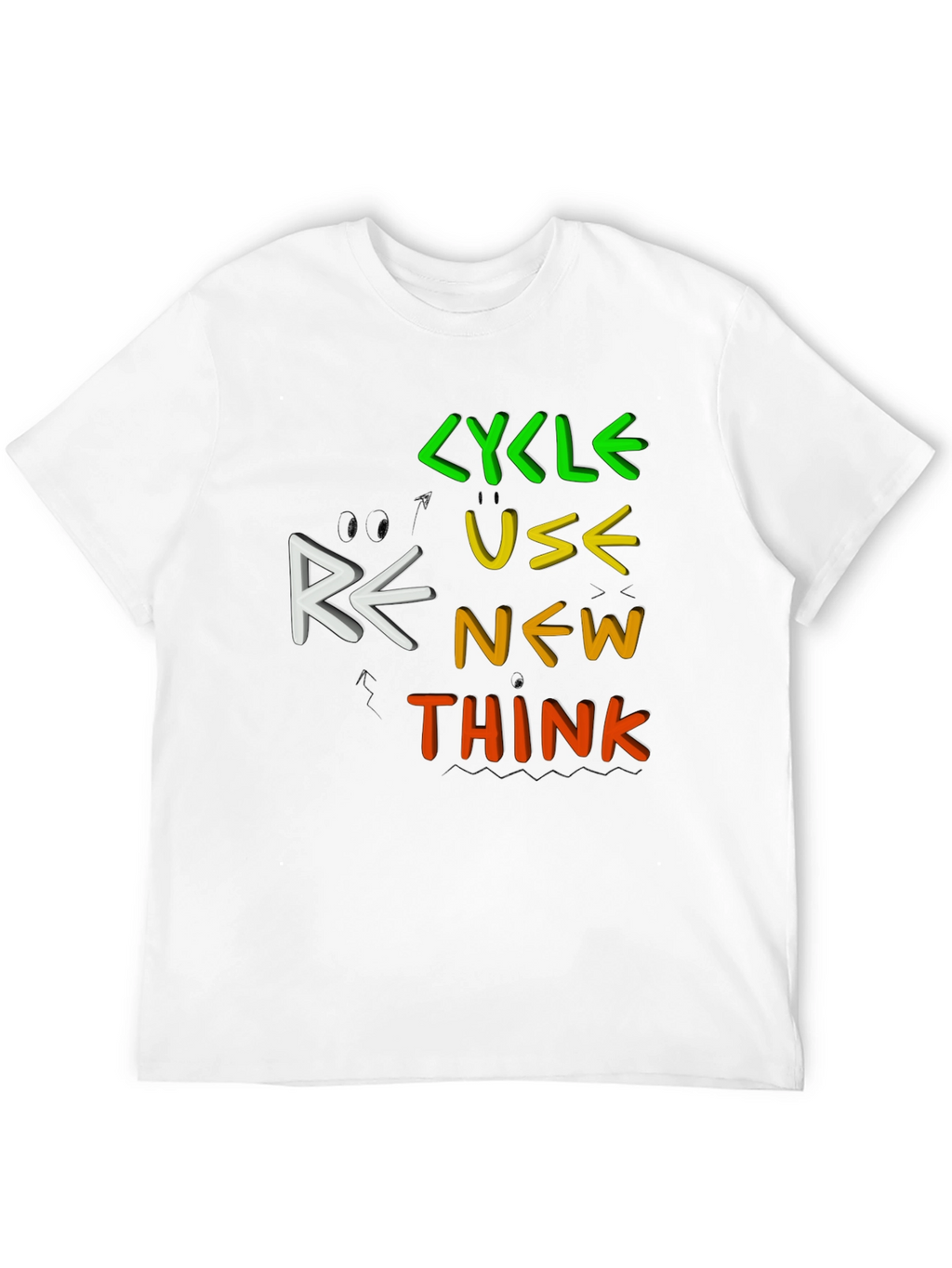 Eco-Friendly Re-Use Graphic Tee