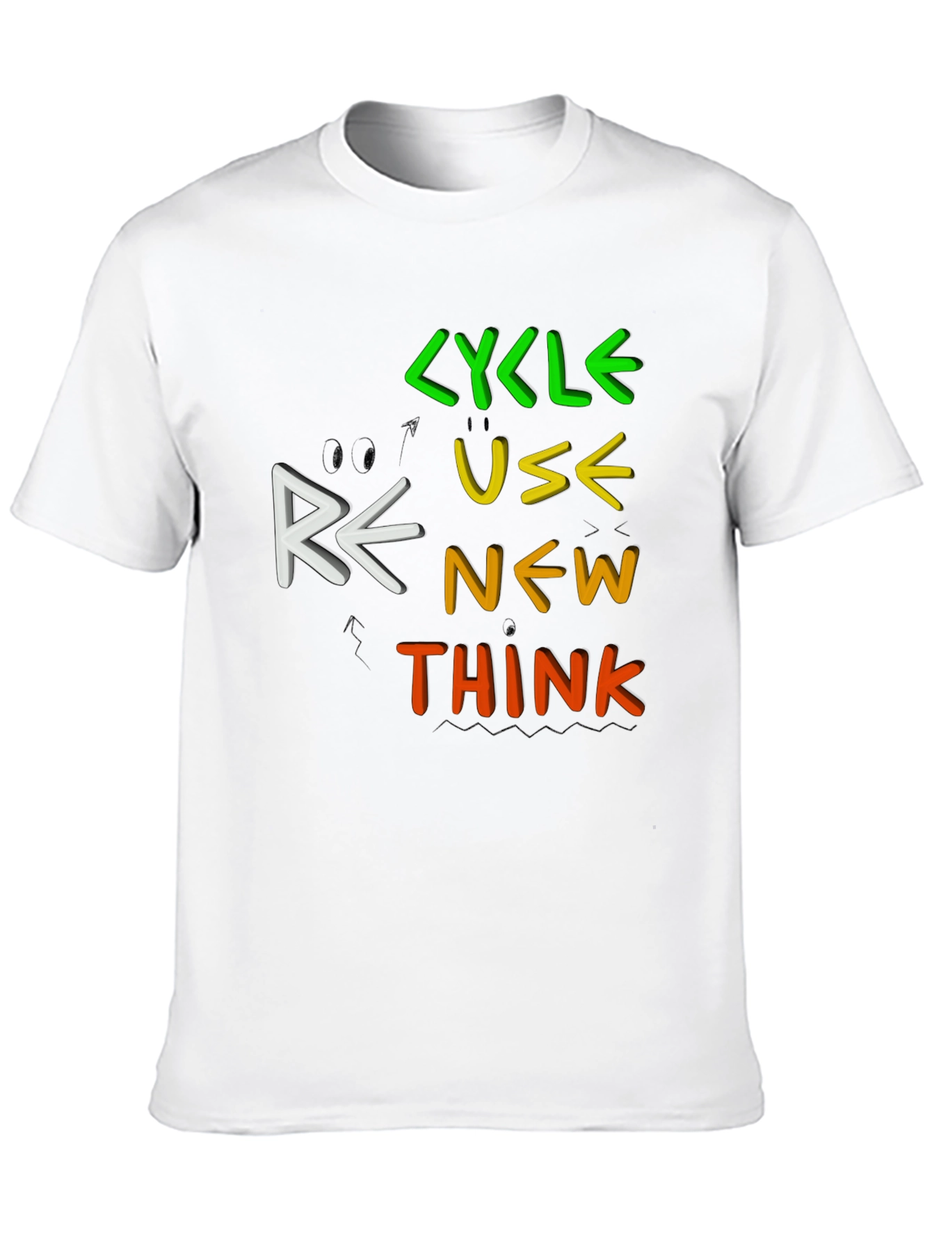 Eco-Friendly Re-Use Graphic Tee