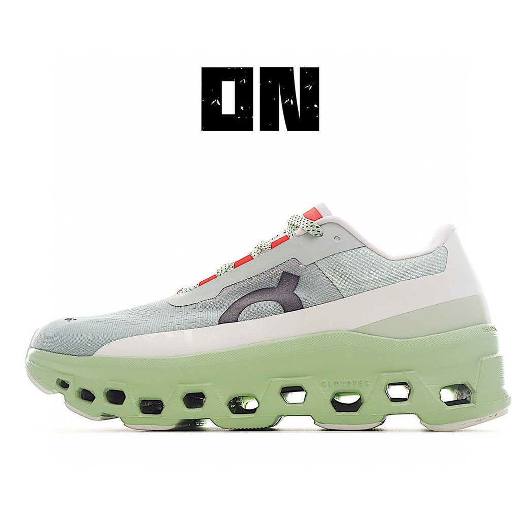 On Running Cloudmonster Sneakers Macaron Green