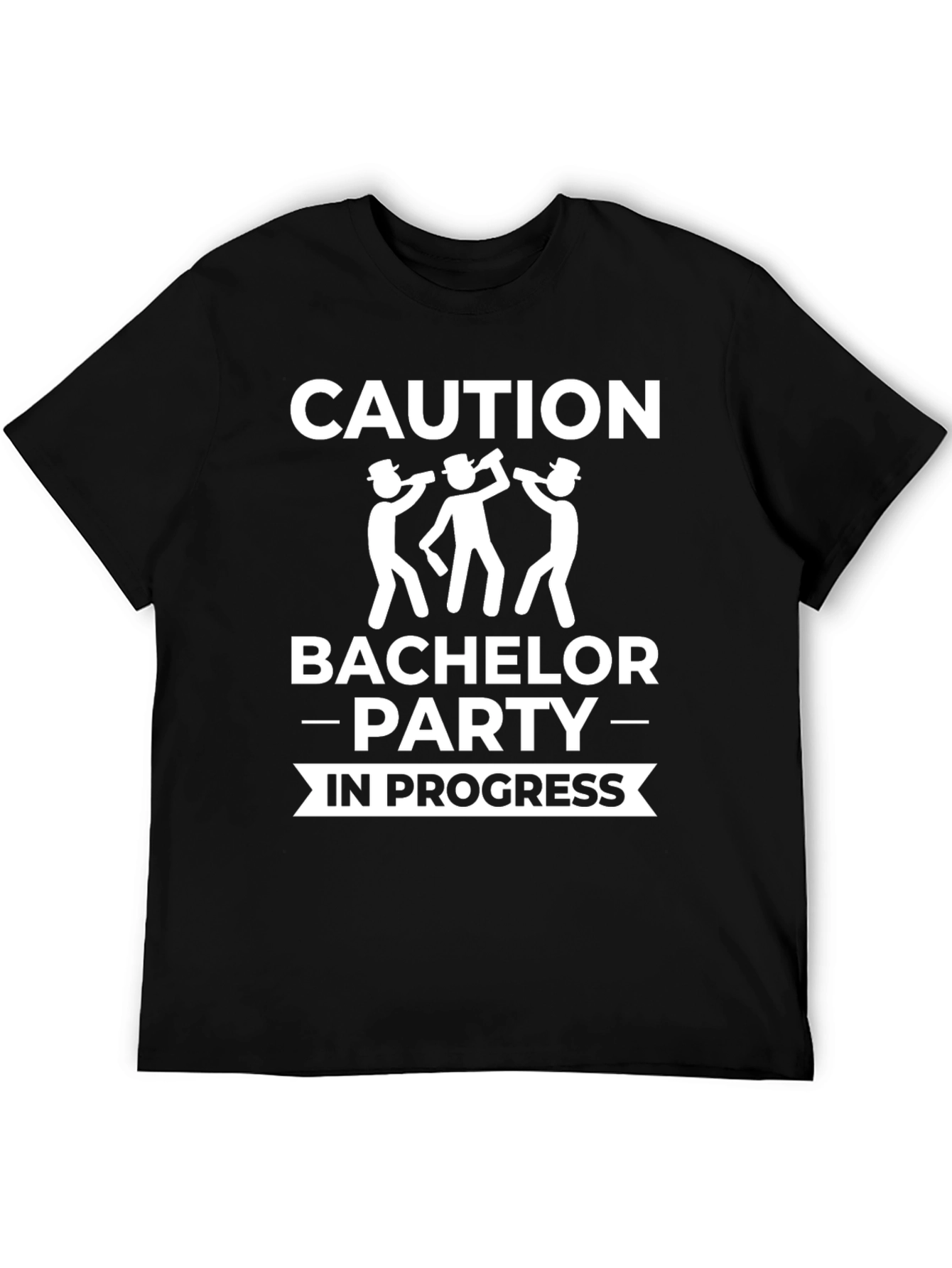 Caution Bachelor Party In Progress T-Shirt