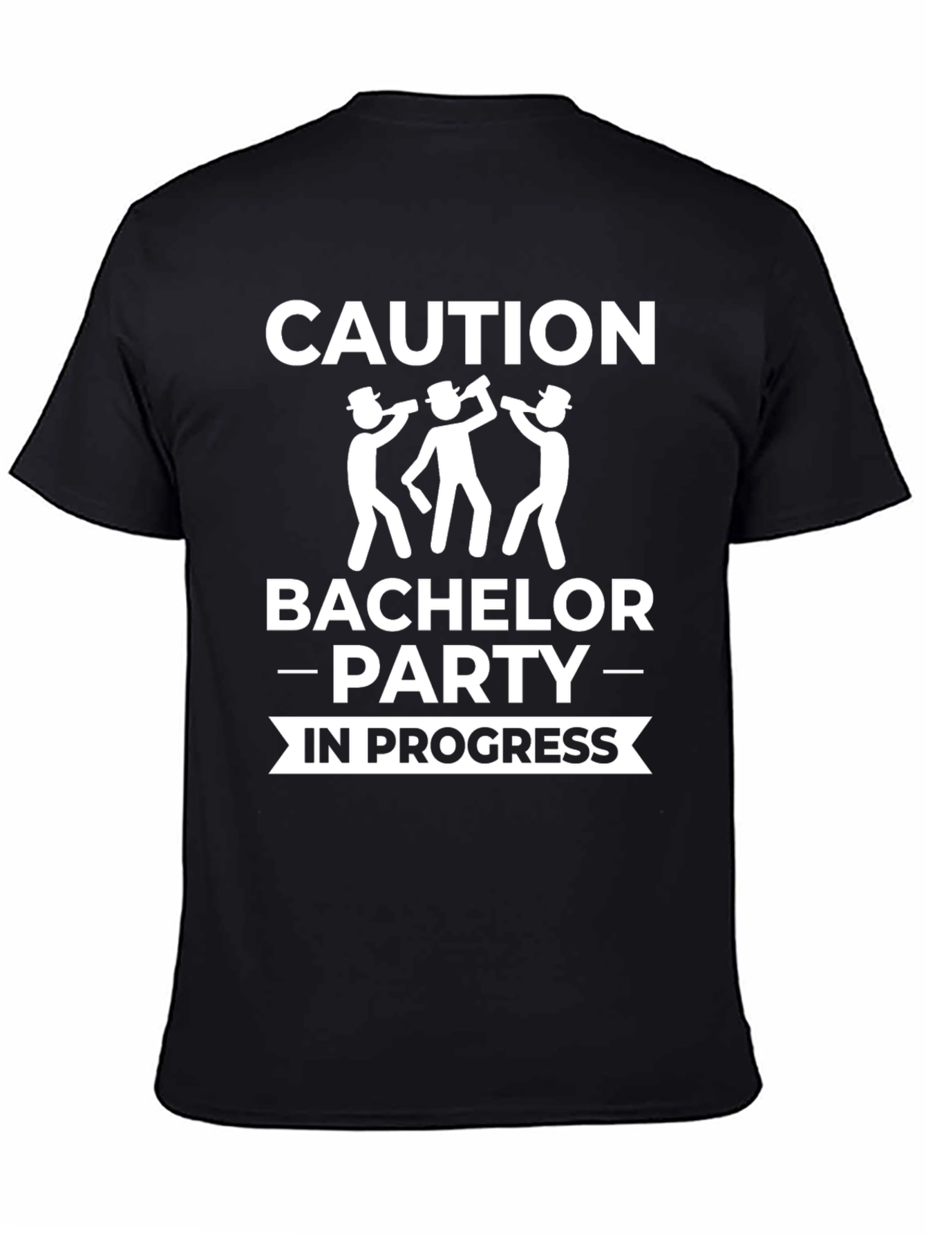 Caution Bachelor Party In Progress T-Shirt