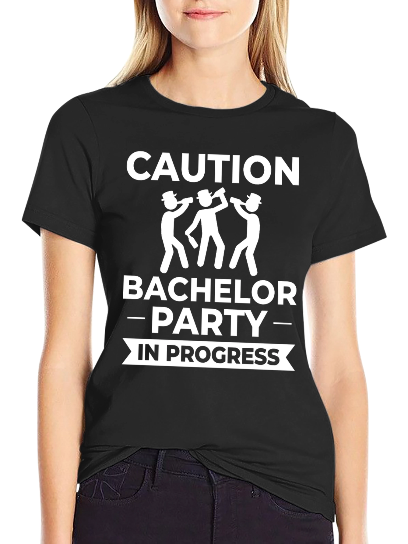 Caution Bachelor Party In Progress T-Shirt
