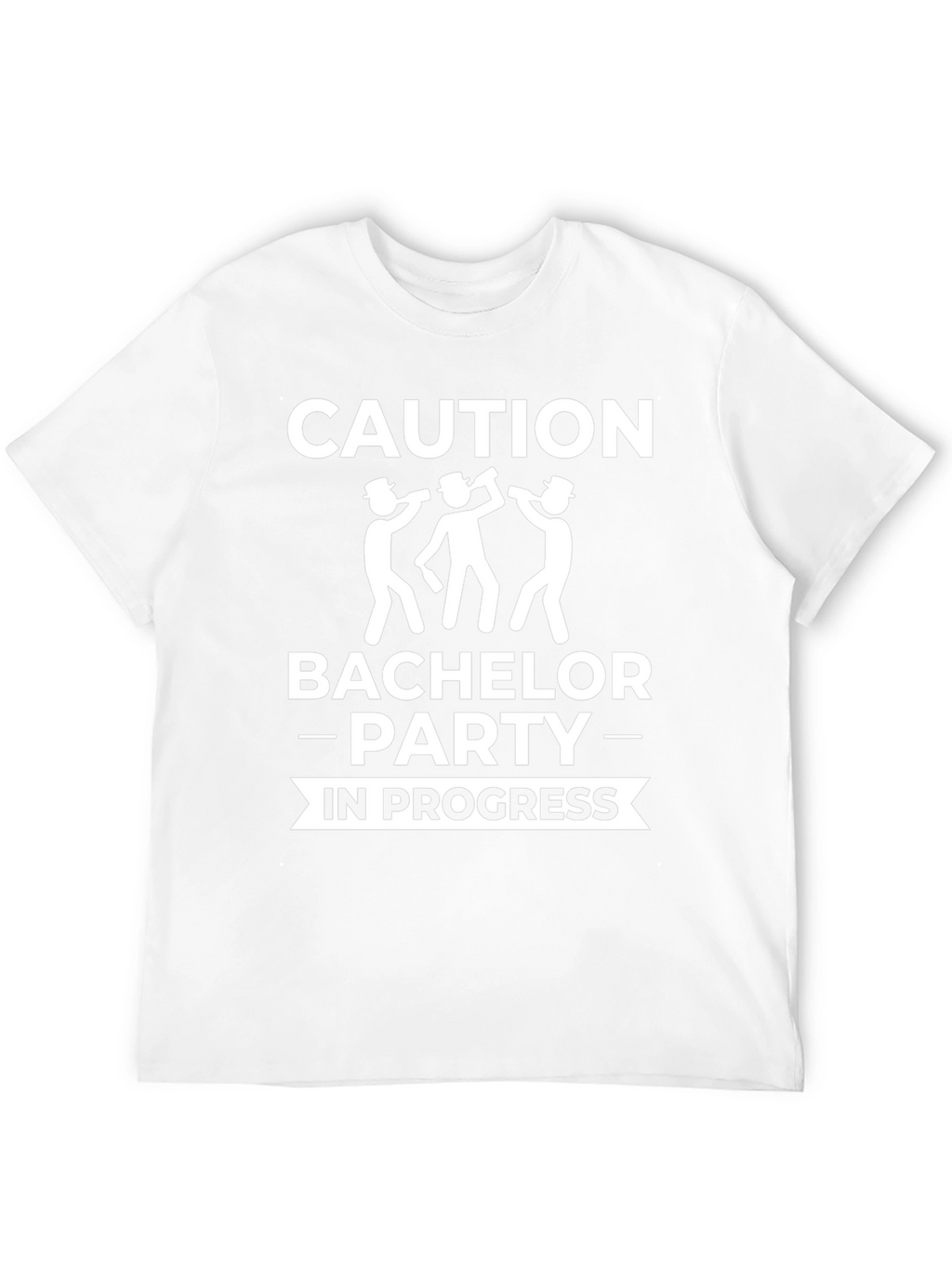 Caution Bachelor Party In Progress T-Shirt