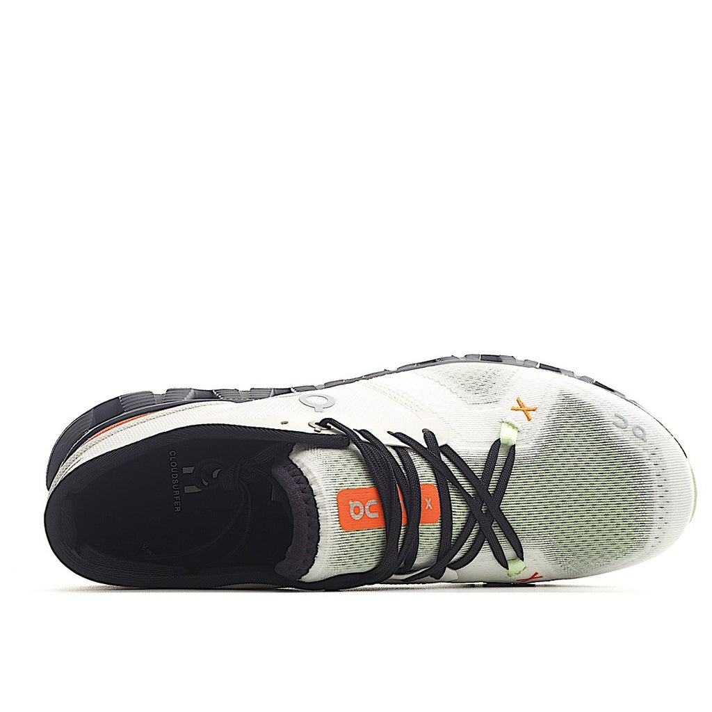 On Cloud X3 Running Shoes White-orange-green