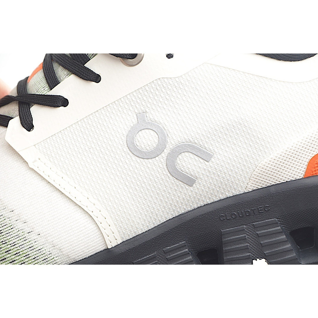 On Cloud X3 Running Shoes White-orange-green
