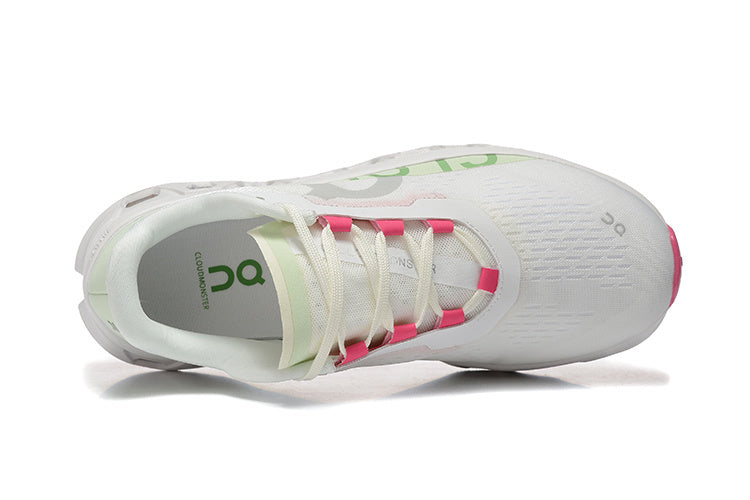 On Running Cloudmonster Sneakers Grass green-white
