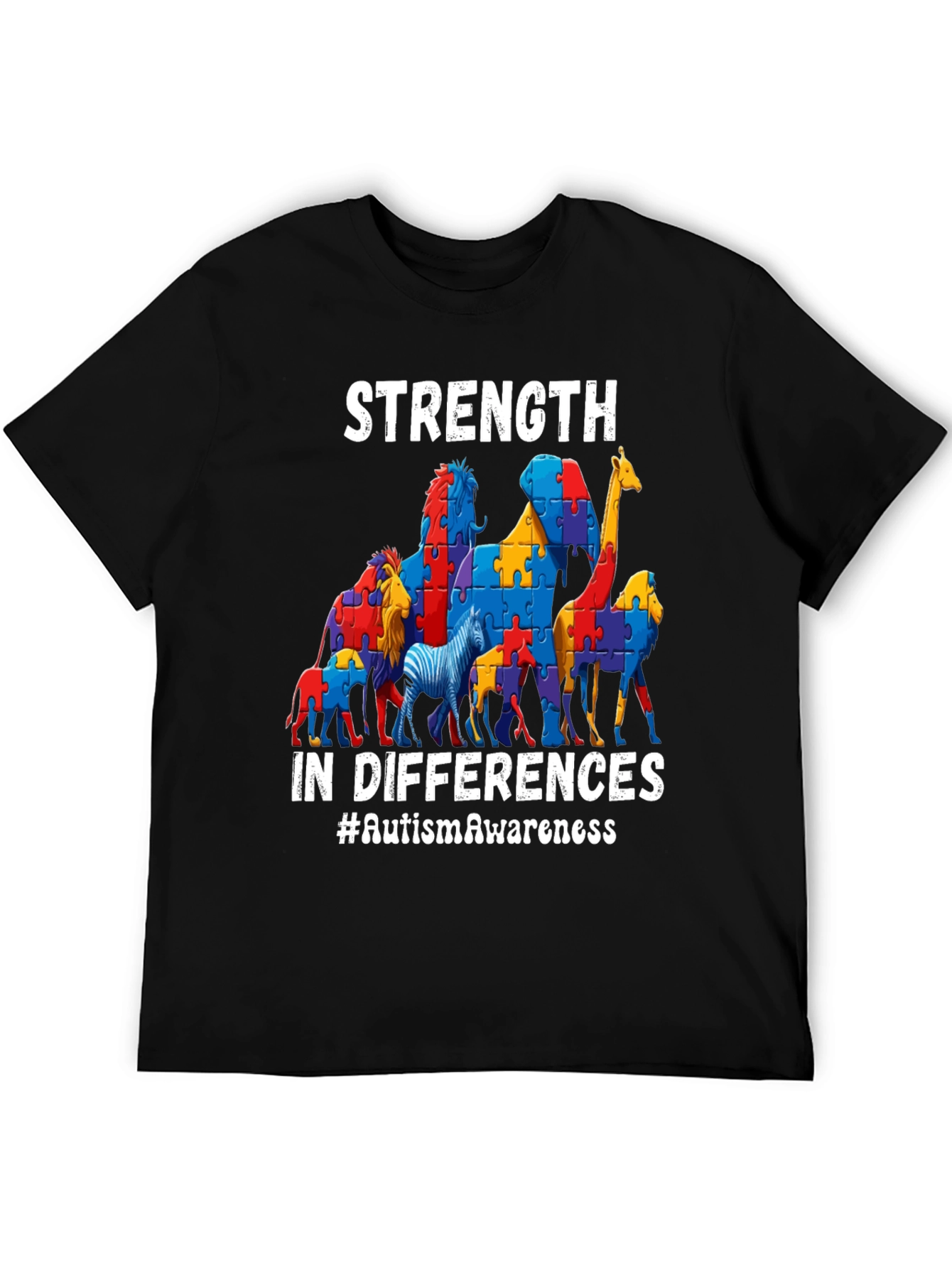 Autism Awareness Strength T-Shirt