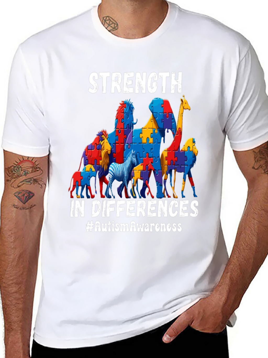 Autism Awareness Strength T-Shirt
