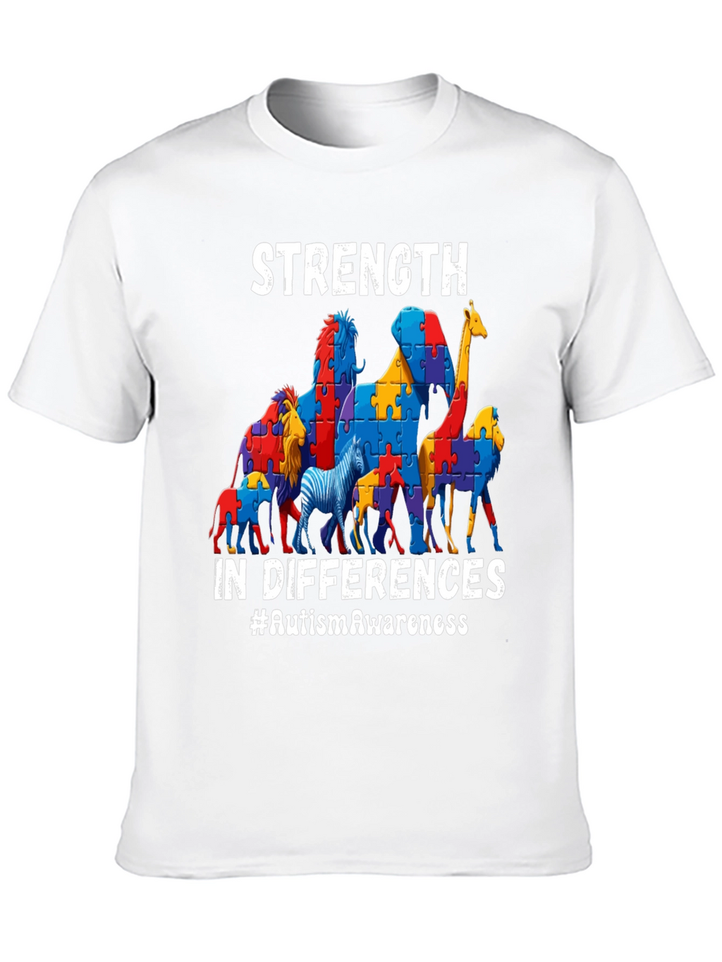 Autism Awareness Strength T-Shirt