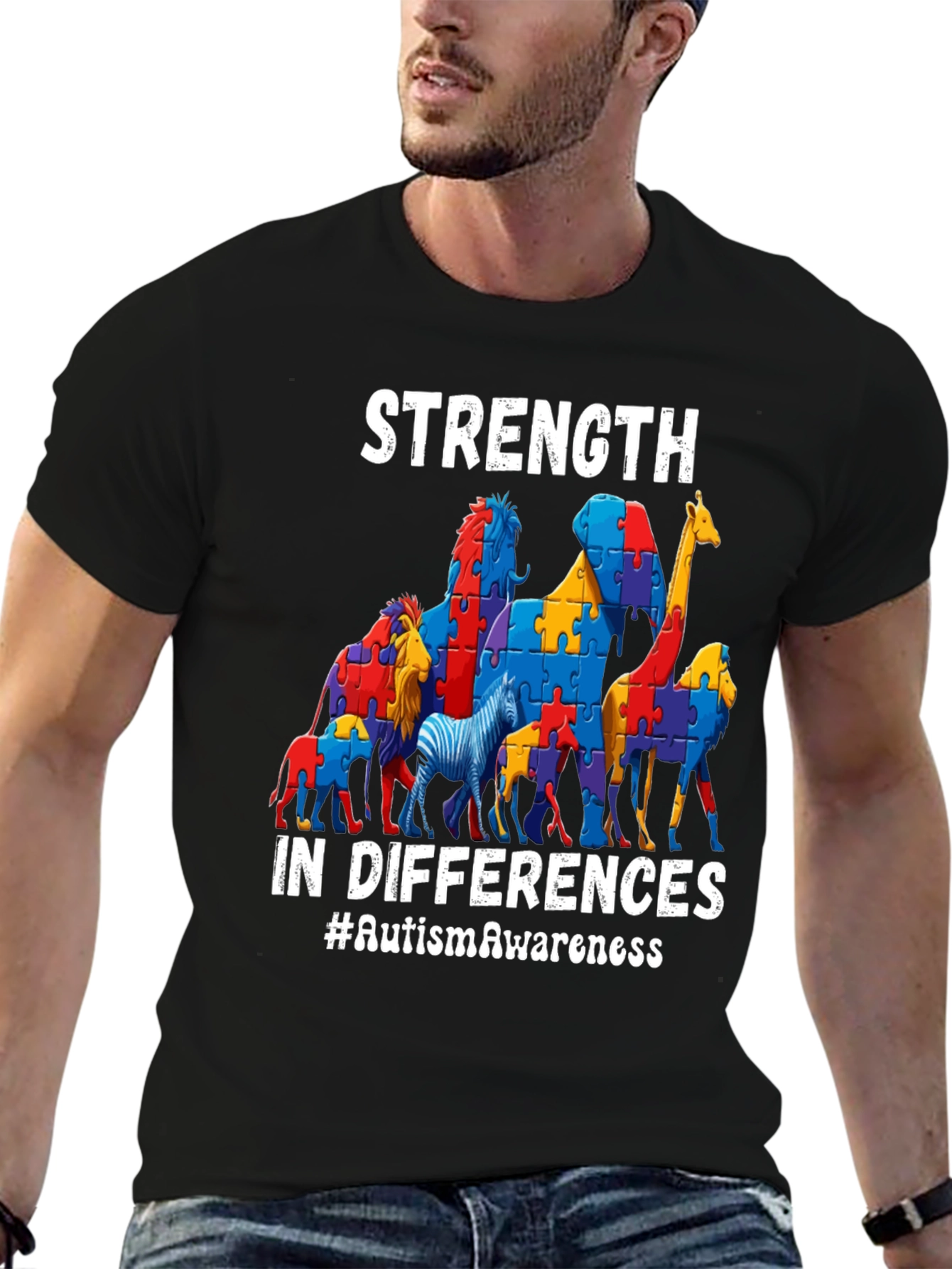 Autism Awareness Strength T-Shirt