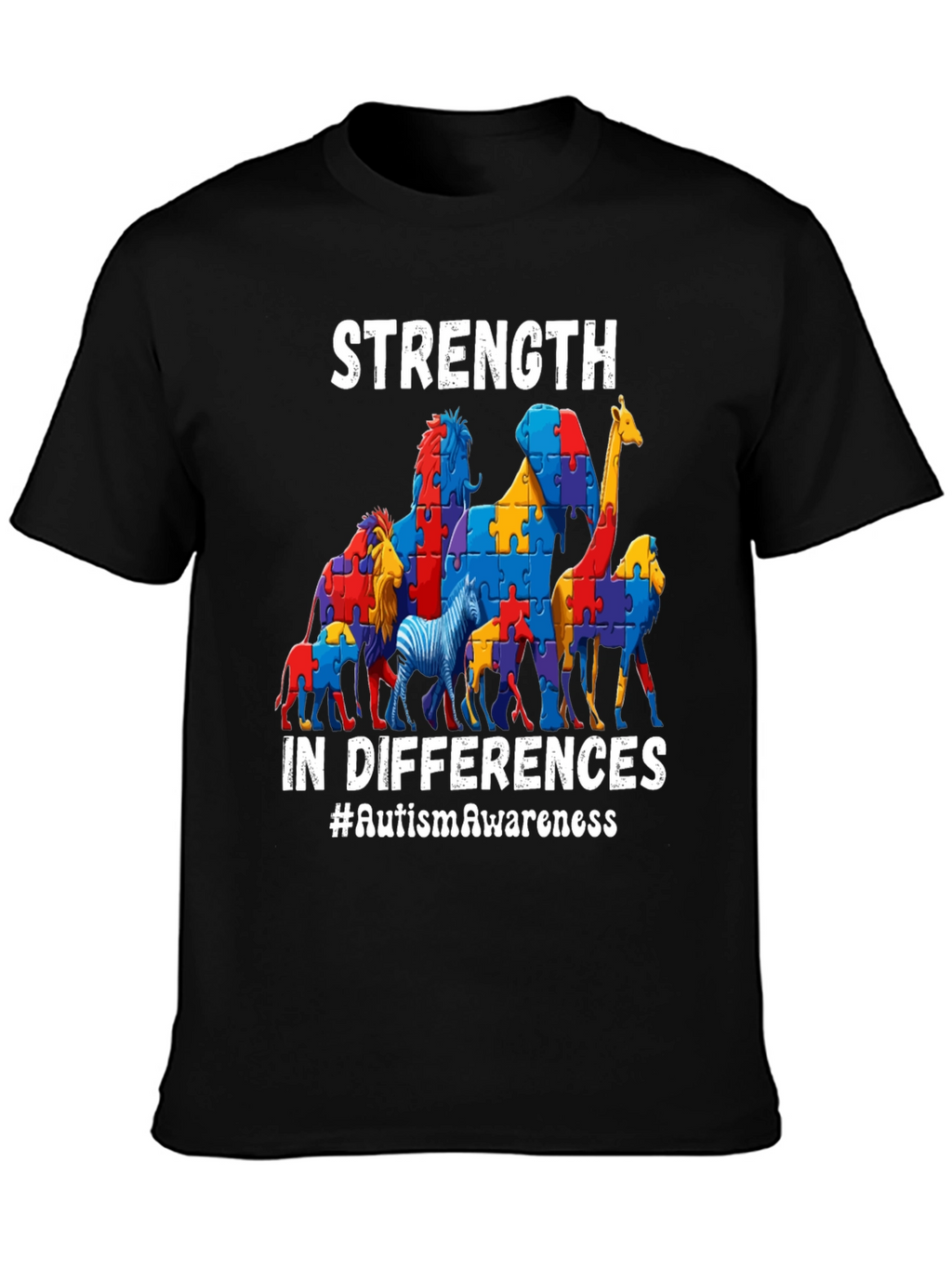 Autism Awareness Strength T-Shirt