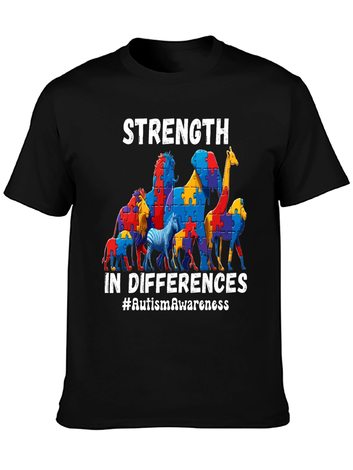 Autism Awareness Strength T-Shirt