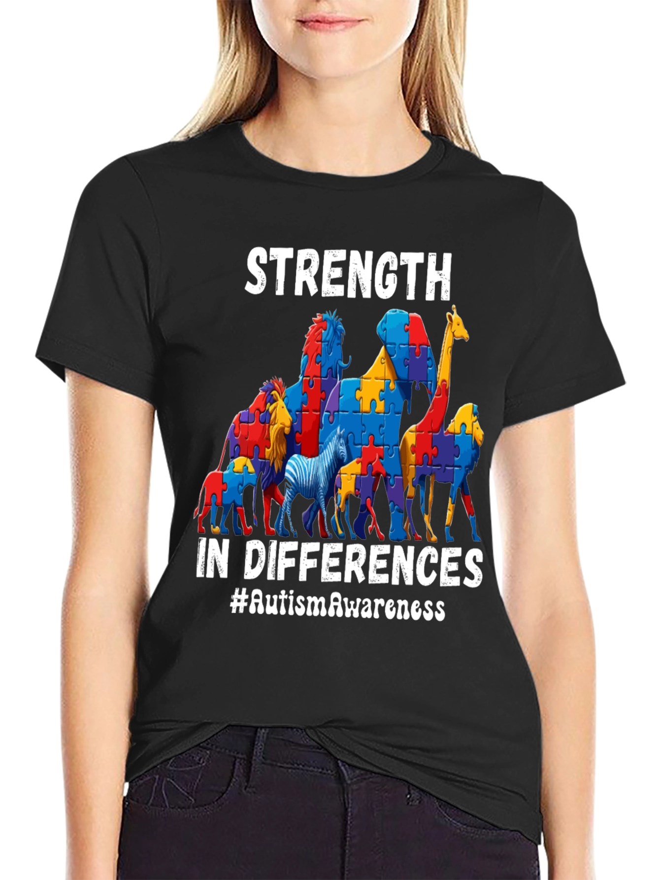 Autism Awareness Strength T-Shirt
