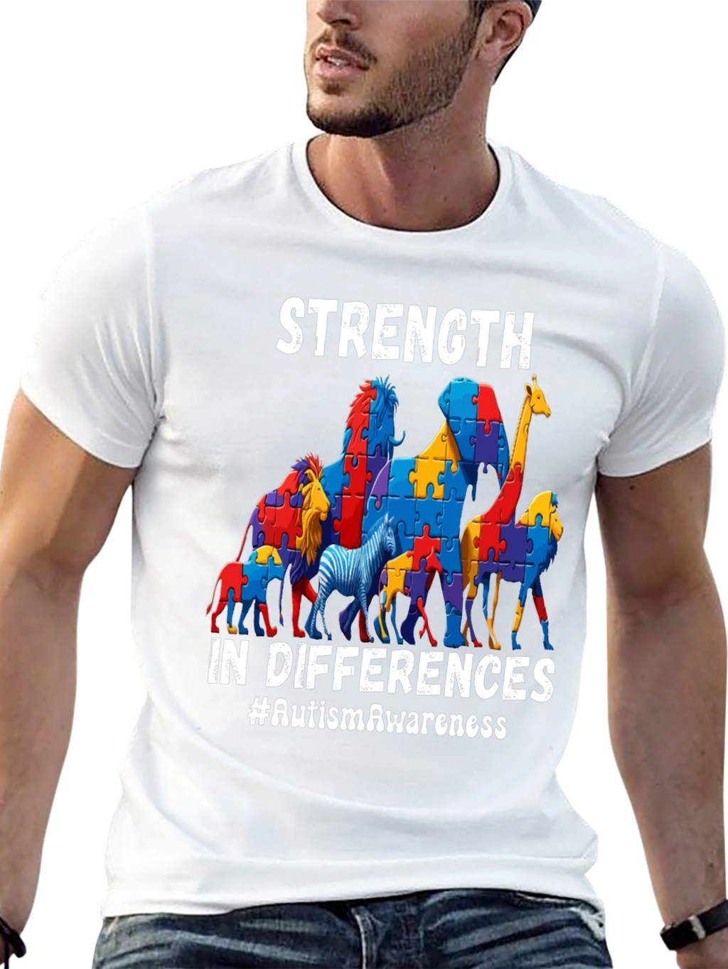 Autism Awareness Strength T-Shirt