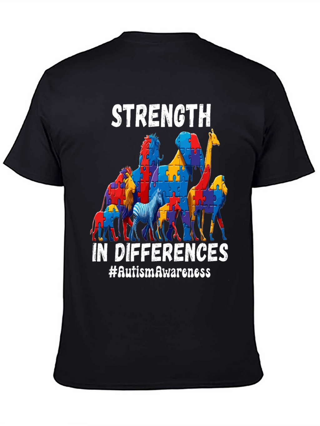 Autism Awareness Strength T-Shirt