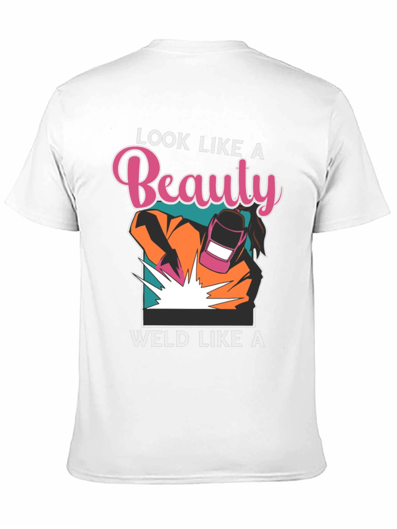 Beauty Weld Graphic Tee - For Women Welders