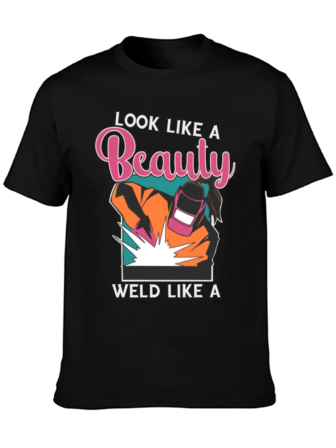 Beauty Weld Graphic Tee - For Women Welders