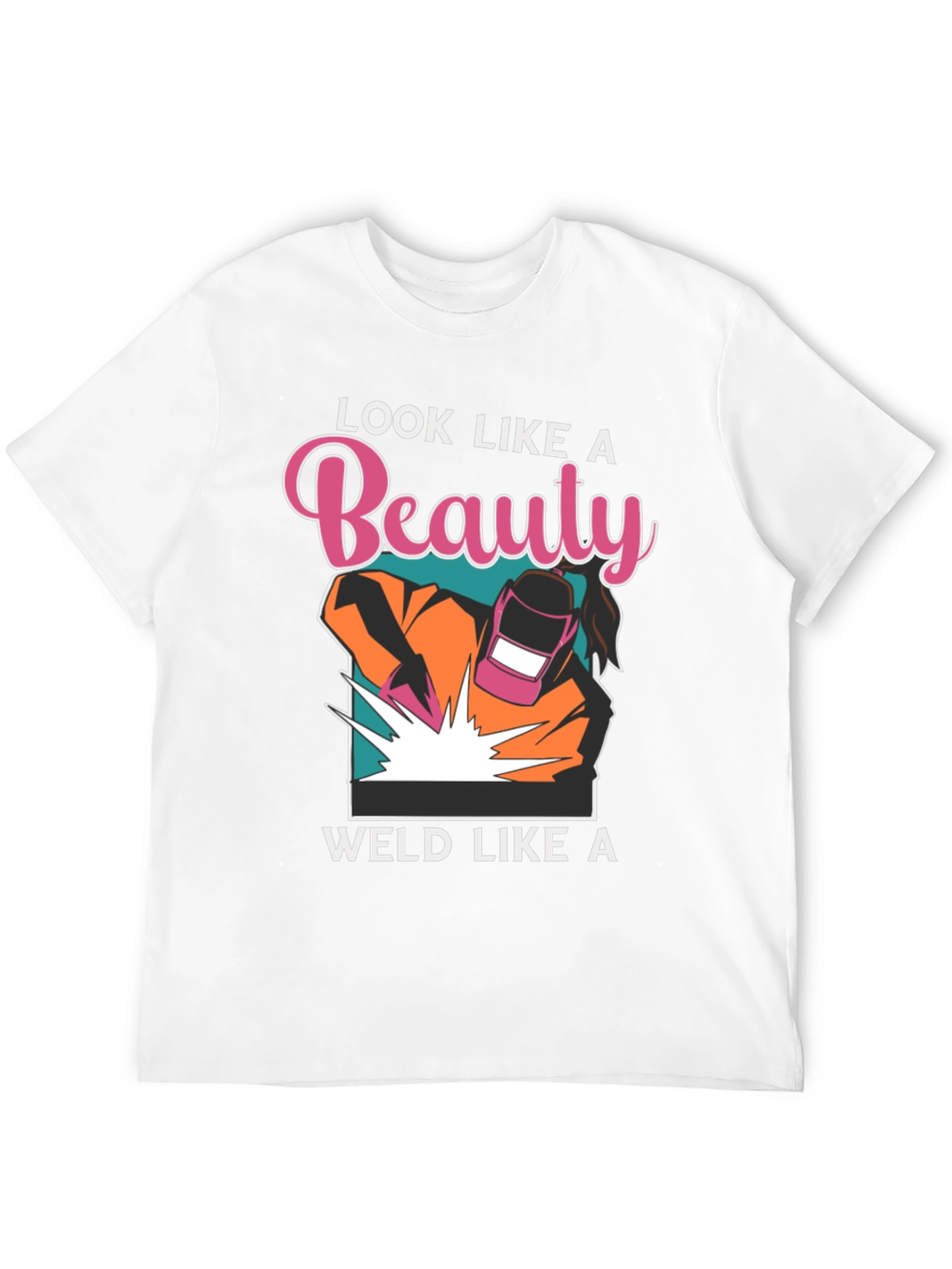 Beauty Weld Graphic Tee - For Women Welders