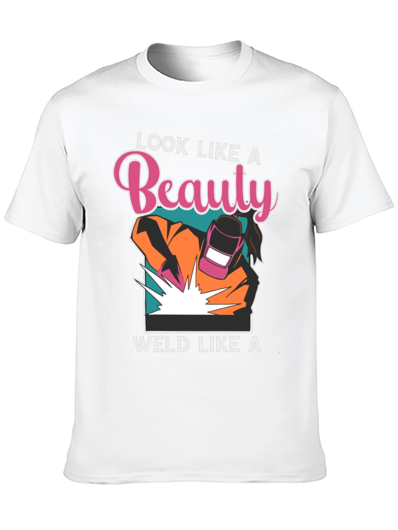 Beauty Weld Graphic Tee - For Women Welders