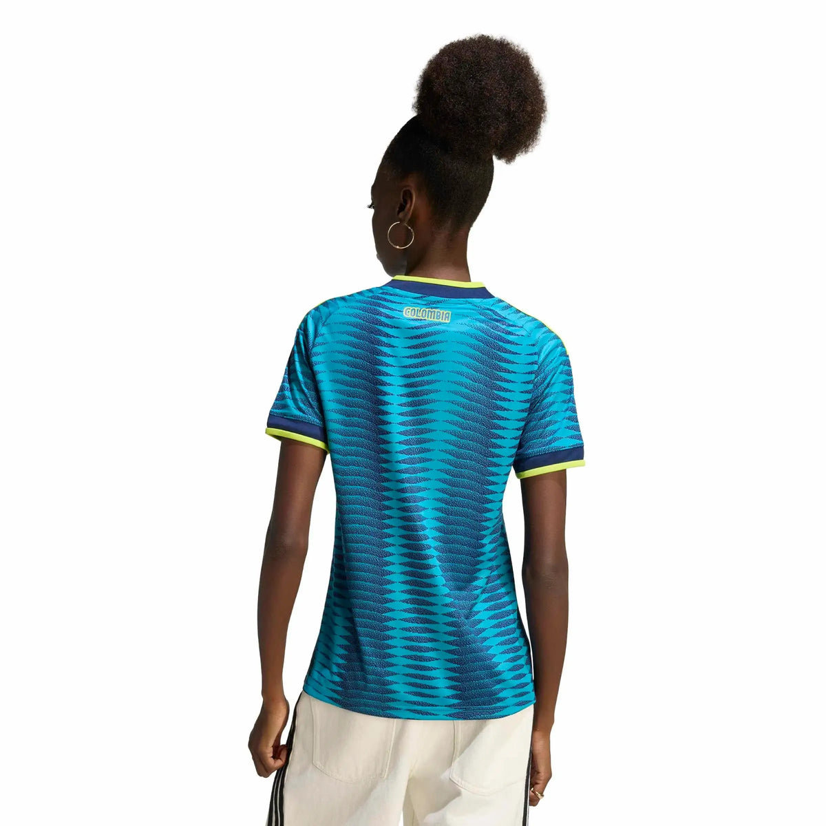 2026 Colombia Women's Stadium Away Soccer Jersey (Custom)