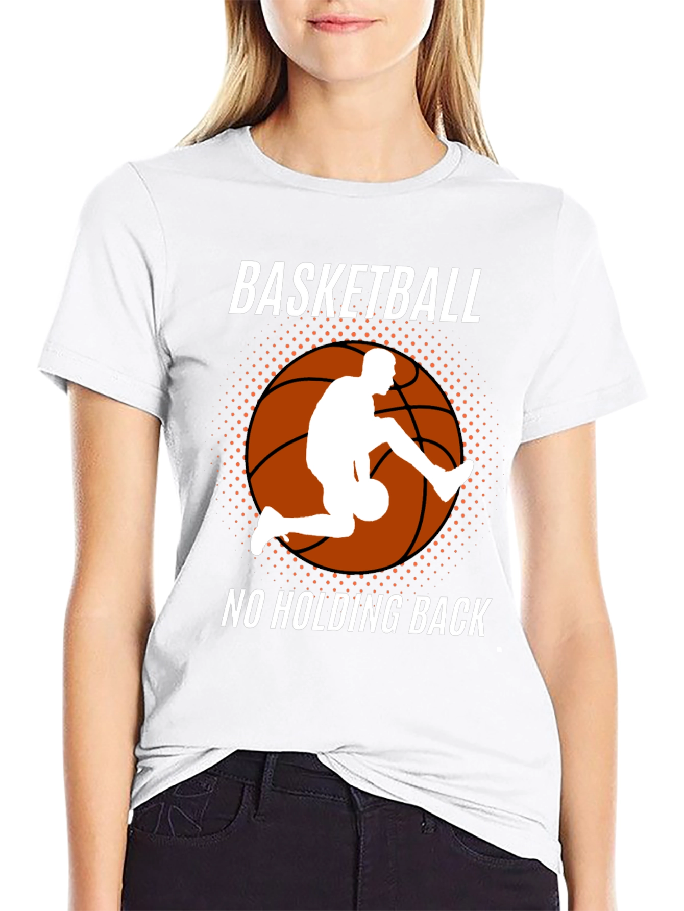 Basketball No Holding Back Graphic Tee