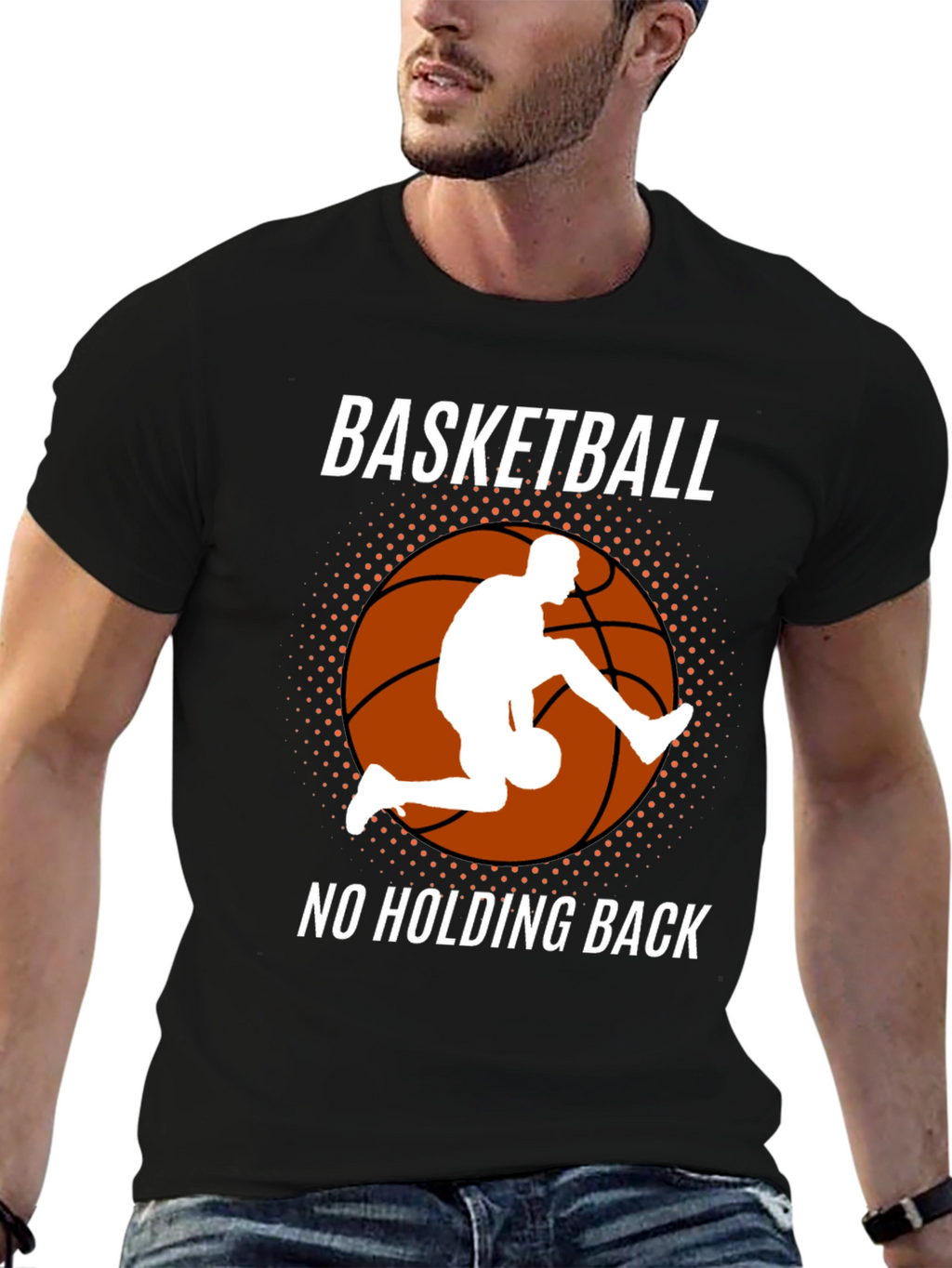 Basketball No Holding Back Graphic Tee