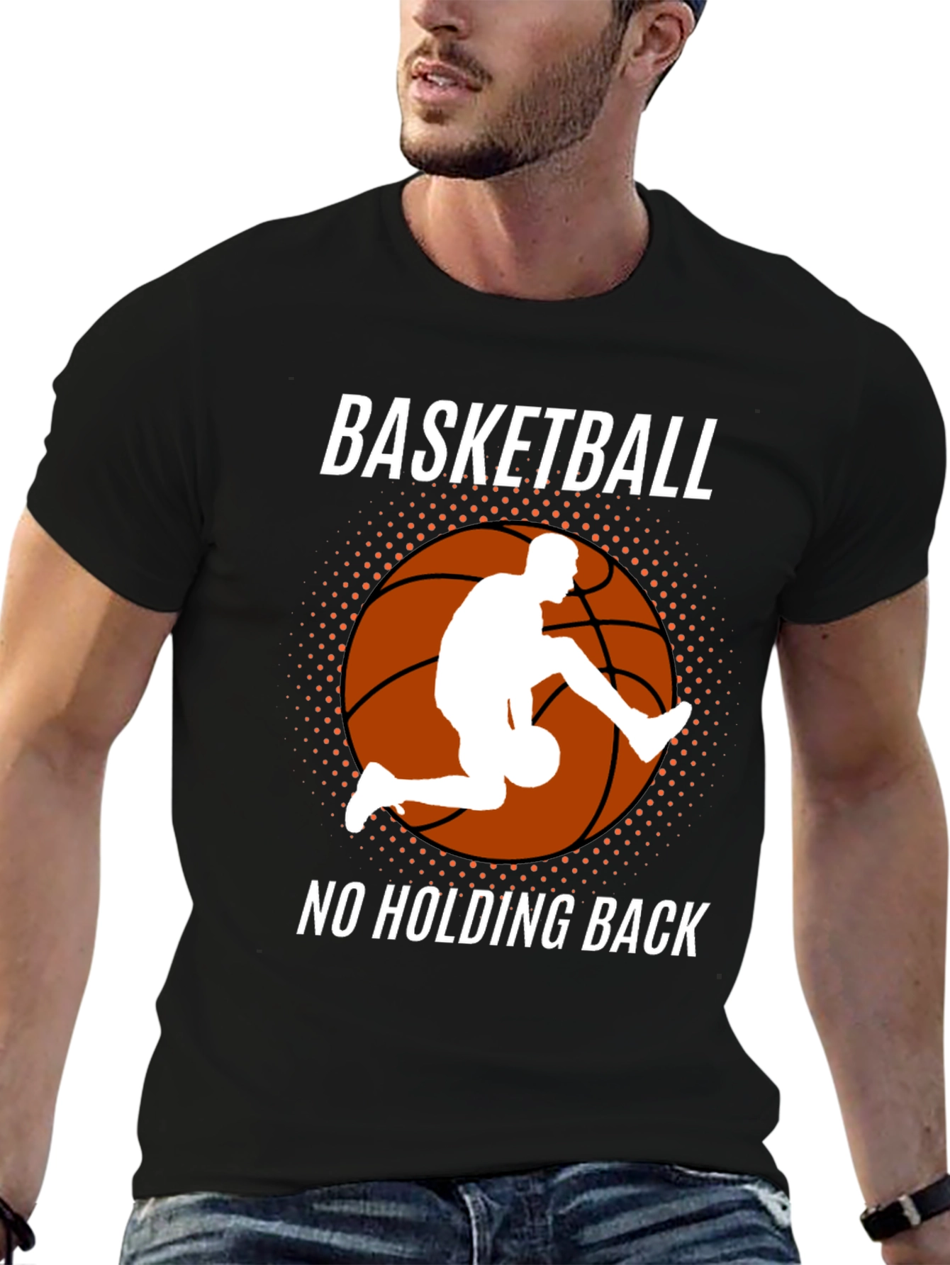 Basketball No Holding Back Graphic Tee