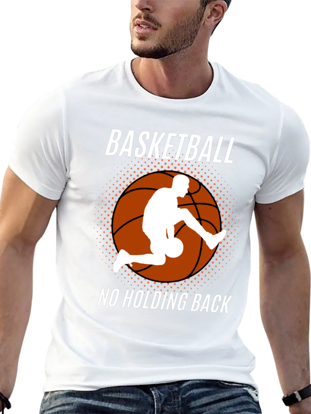 Basketball No Holding Back Graphic Tee