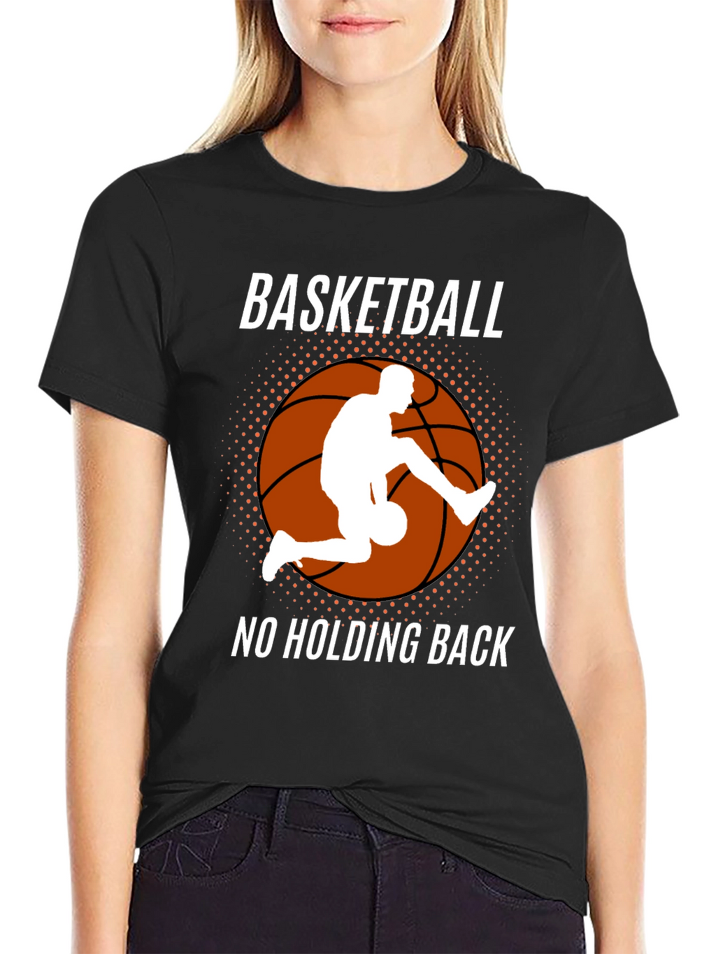 Basketball No Holding Back Graphic Tee