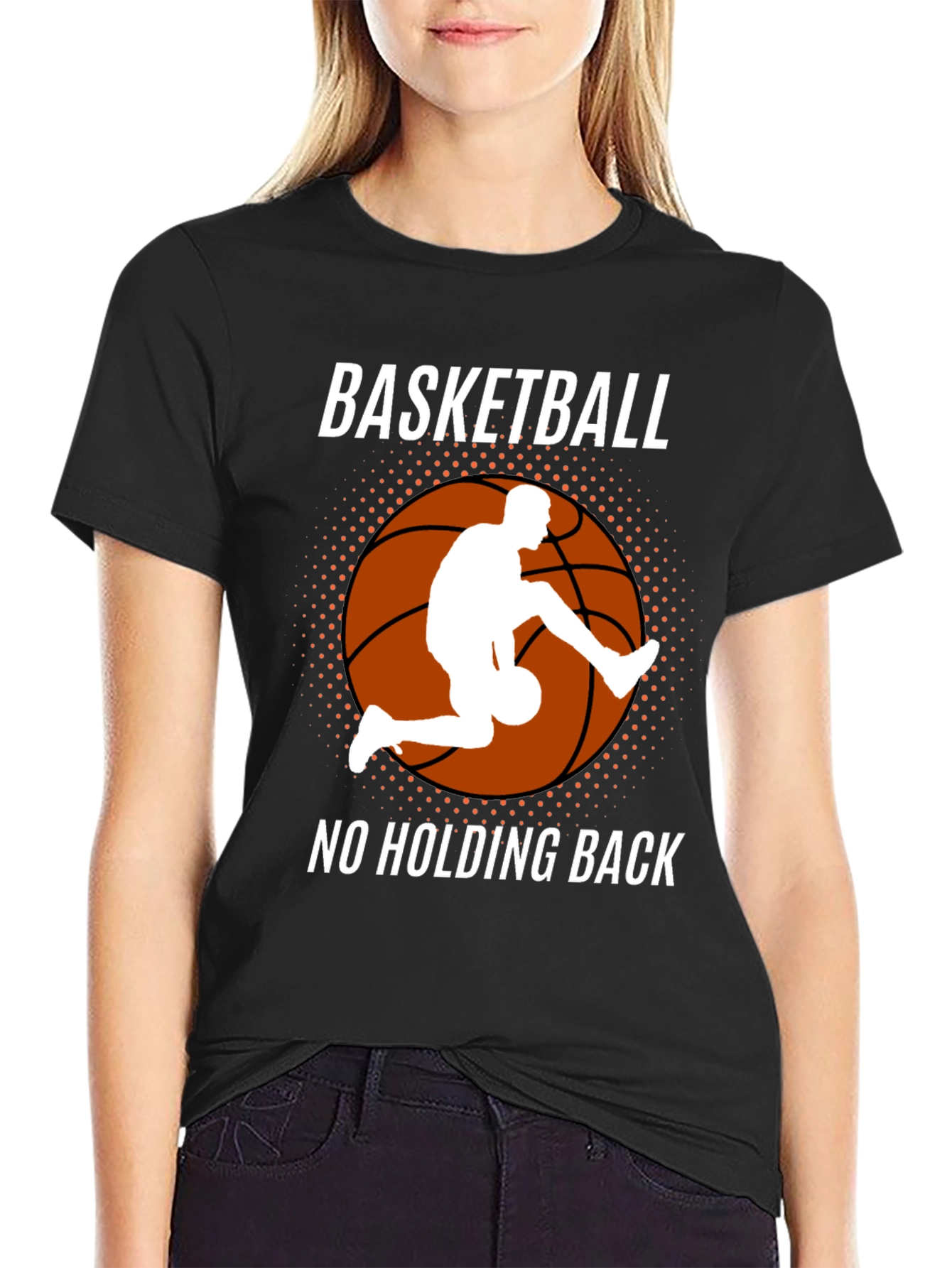 Basketball No Holding Back Graphic Tee