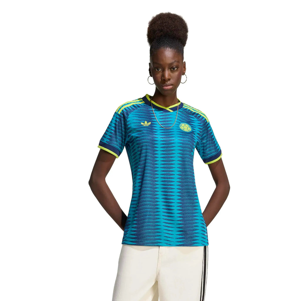 2026 Colombia Women's Stadium Away Soccer Jersey (Custom)