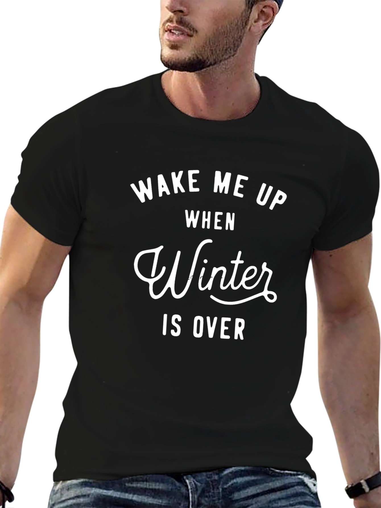 Wake Me Up When Winter Is Over Graphic Tee